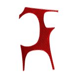 Kohlefaser-Auto-Schalttafel-Aufkleber für Chevrolet Corvette C5 1998–2004, Linksantrieb, Gear Panel Sticker