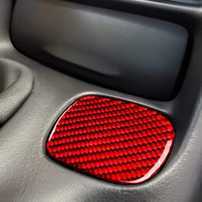 Aufkleber für Getränkehalter aus Karbonfaser für Chevrolet Corvette C5 1998–2004, Linksantrieb, Car Cup Holder Sticker – Bild 5