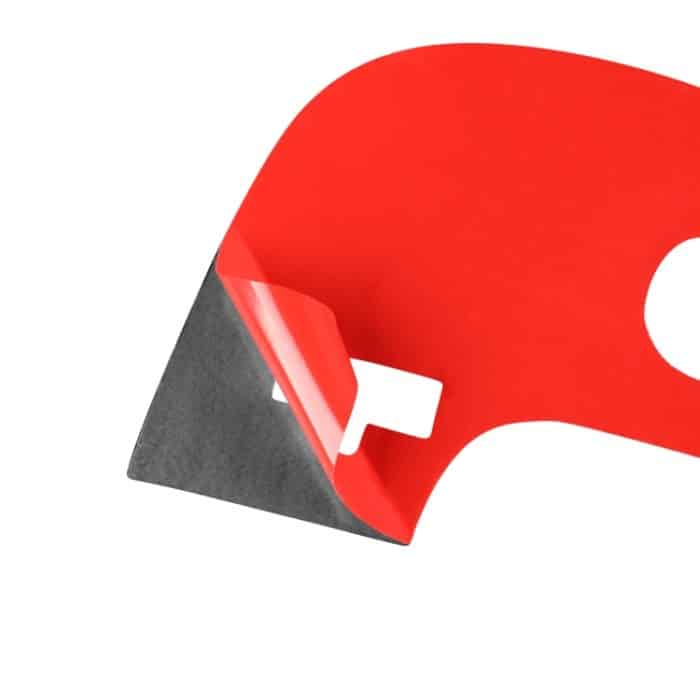 Aufkleber für die untere Konsole aus Kohlefaser für Chevrolet Corvette C5 2000–2004, linker Antrieb, Lower Console Sticker B – Bild 3