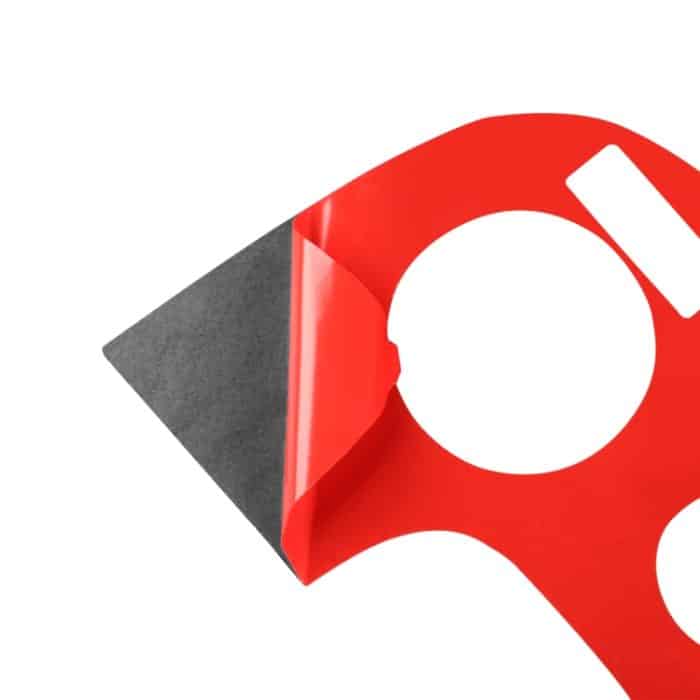 Kohlefaser-Auto-Traktionskontrollaufkleber für Chevrolet Corvette C5 2000–2004, Linksantrieb, Traction Control Sticker B – Bild 4