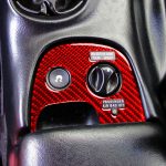 Kohlefaser-Auto-Traktionskontrollaufkleber für Chevrolet Corvette C5 2000–2004, Linksantrieb, Traction Control Sticker B – Bild 5