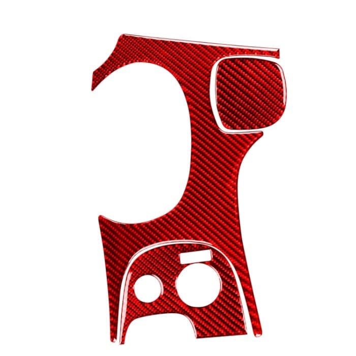 3-in-1-Carbonfaser-Auto-Schalttafel-Aufkleber-Set B für Chevrolet Corvette C5 1998–2004, Linksantrieb, Gear Panel Sticker Kits B – Bild 1