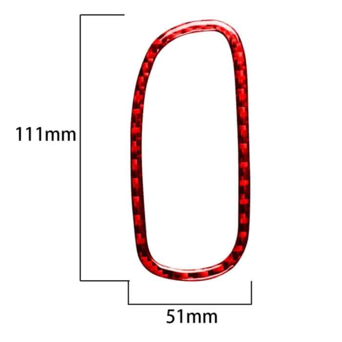 2-in-1-Auto-Carbonfaser-Aufkleber für Lüftungsschlitze auf der Fahrerseite, für Chevrolet Corvette C5 1998–2004, linker Antrieb, Driver Side Air Vent Sticker – Bild 3