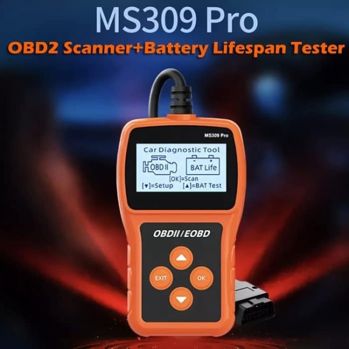 MS309 Pro Auto Fehlerdetektor OBD2 EOBD Scanner Codeleser – Bild 6