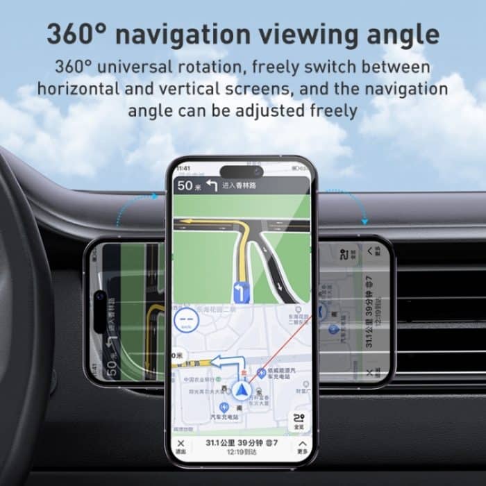 MOMAX MoVe Universeller transparenter magnetischer Luftauslass-Autohalter, CM22E, CM22L – Bild 7