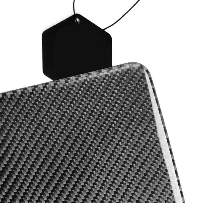 Für Tesla Modell 3 2017–2022/Modell Y 2000– Auto-Carbonfaser-Zentralsteuerungs-dekorativer Aufkleber, Central Control (Black), Central Control (Red) – Bild 4