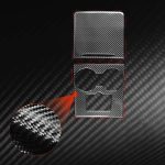 Für Tesla Modell 3 2017–2022/Modell Y 2000– Auto-Carbonfaser-Zentralsteuerungs-dekorativer Aufkleber, Central Control (Black), Central Control (Red) – Bild 6