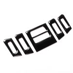 Für BMW 3er E90/E92/E93 2005–2012, 5 Stück, niedrige Zuordnung, Auto-Klimaanlage, Luftauslass, dekorativer Aufkleber, Links- und Rechtsantrieb, universell – Bild 3