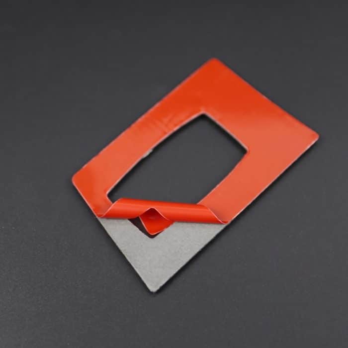 Für BMW 3er E90 2005–2012 Auto-Zündschalter, Schlüsselloch, dekorativer Aufkleber, Rechtsantrieb – Bild 3