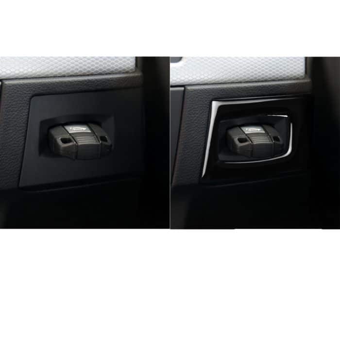 Für BMW 3er E90 2005–2012 Auto-Zündschalter, Schlüsselloch, dekorativer Aufkleber, Rechtsantrieb – Bild 6