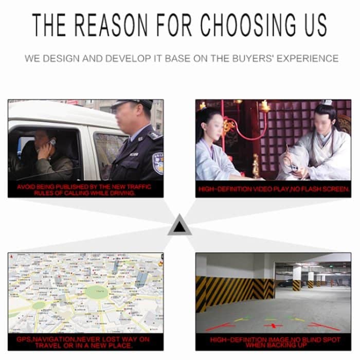 SU 9701 2 GB + 16 GB 7-Zoll-HD-manueller Teleskop-Auto-Android-Radioempfänger MP5-Player, unterstützt FM- und Bluetooth- und TF-Karte sowie GPS und Telefonverbindung und WLAN – Bild 8