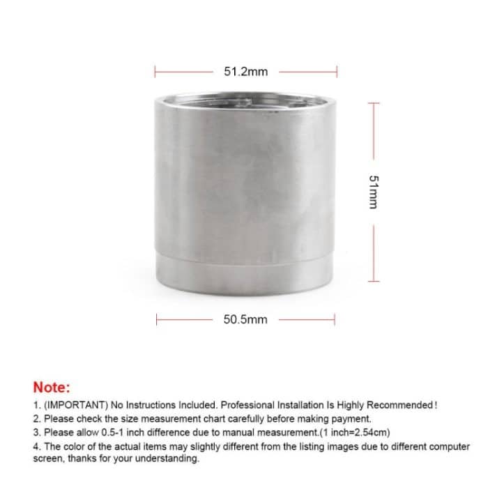 4 in 1 1,98 Zoll Edelstahl Bootsanhänger Nabenlager mit Schutzabdeckungen – Bild 4
