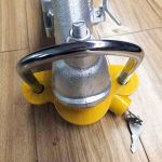 Universal Trailer Ball Hitch Kupplungsschloss Verstellbarer Anhänger U-Form Kupplungsschloss, zufällige Farbabgabe – Bild 8