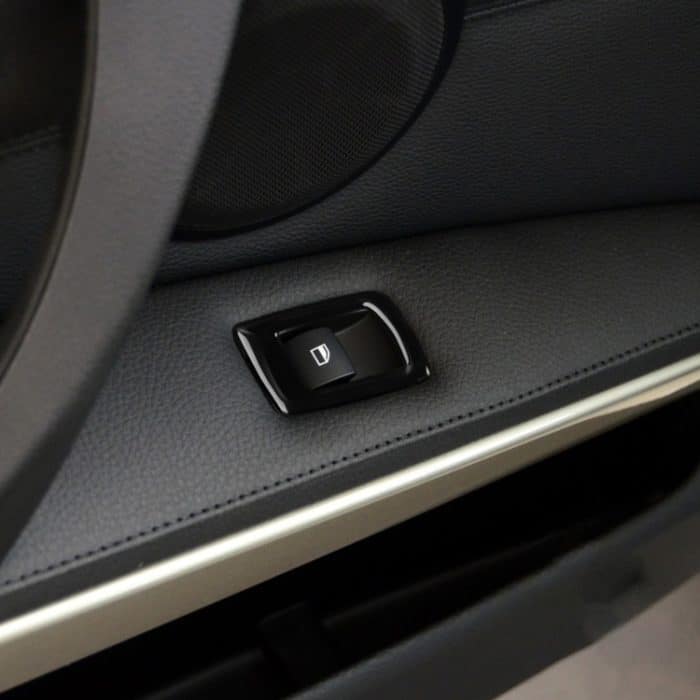 Für BMW 3er E90/320i/325i 2005-2012 Auto Rechtslenker Fensterheber mit Klappschlüssel Dekorativer Aufkleber, Durchmesser: 35,8 cm – Bild 4