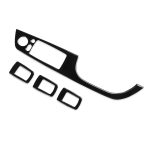 Für BMW 3er E90/320i/325i 2005-2012 Auto Rechtslenker Fensterhebeplatte mit Klappschlüssel Dekorativer Aufkleber, Durchmesser: 37,8 cm