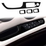 Für BMW 3er E90/320i/325i 2005-2012 Auto Linkslenker Fensterhebeplatte ohne Klappschlüssel Dekorativer Aufkleber, Durchmesser: 37,8 cm – Bild 5