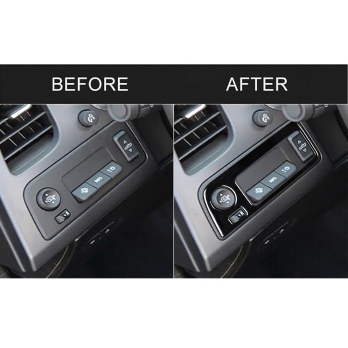 Für Chevrolet Corvette C7 2014-2019 Autoscheinwerferschalter Dekorativer Aufkleber, Linksantrieb – Bild 6