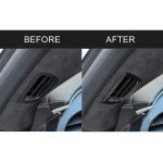 Für Chevrolet Corvette C7 2014-2019 Auto-Armaturenbrett Entnebelungsentlüftungs-dekorativer Aufkleber, linker Antrieb – Bild 6