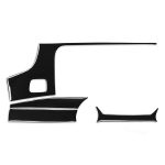 Für Chevrolet Corvette C7 2014-2019 Auto Zentralnavigation Dekorativer Aufkleber, Linksantrieb