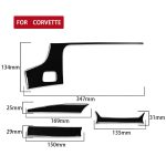 Für Chevrolet Corvette C7 2014-2019 Auto Zentralnavigation Dekorativer Aufkleber, Linksantrieb – Bild 2