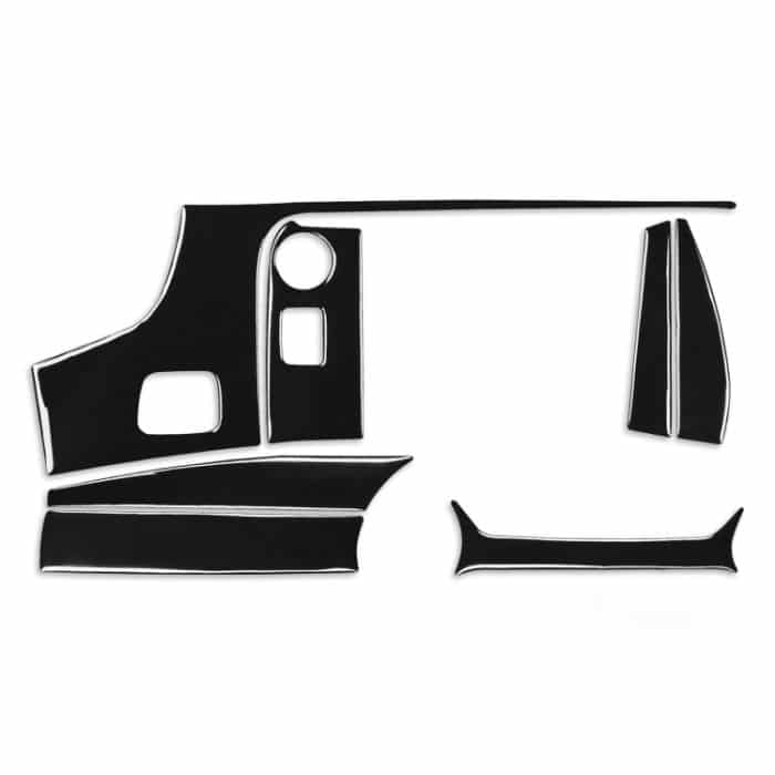 CRP1663.jpg Für Chevrolet Corvette C7 2014-2019 Car Central Control Dekorativer Aufkleber, Linksantrieb – Bild 1