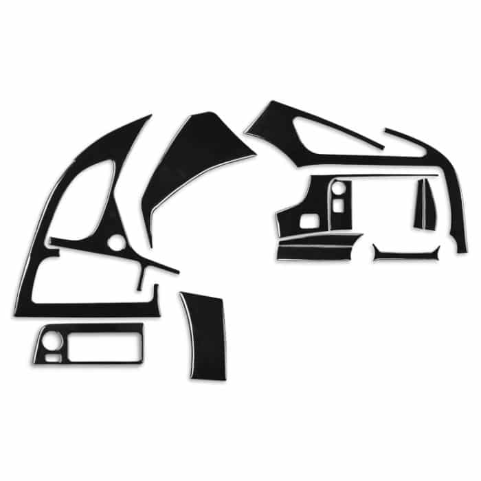 CRP1665.jpg Für Chevrolet Corvette C7 2014–2019, Auto-Luftauslass + dekorativer Aufkleber für die Navigationsleiste, linker Antrieb – Bild 1