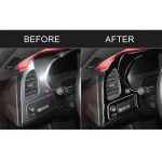Für Chevrolet Corvette C7 2014–2019 16-in-1-Auto-Armaturenbrett-dekorativer Aufkleber, linker Antrieb – Bild 6