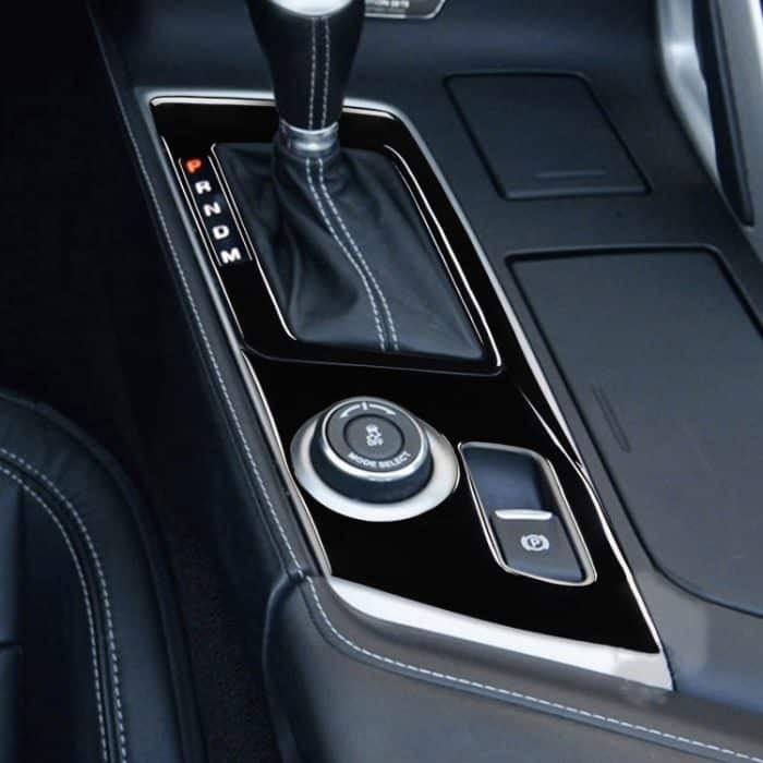 Für Chevrolet Corvette C7 2014–2019 4-in-1-Auto-Gangpositions-dekorativer Aufkleber, Linksantrieb – Bild 5