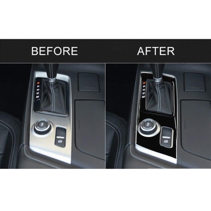 Für Chevrolet Corvette C7 2014–2019 4-in-1-Auto-Gangpositions-dekorativer Aufkleber, Linksantrieb – Bild 6