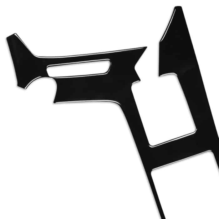 Für Chevrolet Corvette C7 2014-2019 5-in-1-Auto-Wasserbecher-Verkleidungsaufkleber, Linksantrieb – Bild 3