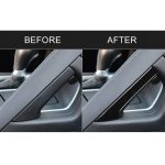 Für Chevrolet Corvette C7 2014–2019 5-in-1-Auto-Zentralgriff, beidseitiger dekorativer Aufkleber, linker Antrieb – Bild 6