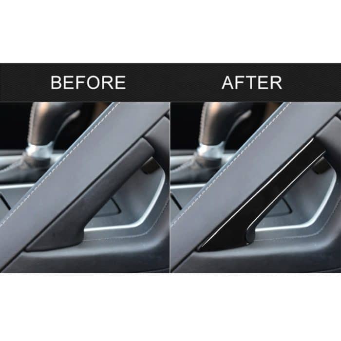 Für Chevrolet Corvette C7 2014–2019 5-in-1-Auto-Zentralgriff, beidseitiger dekorativer Aufkleber, linker Antrieb – Bild 6