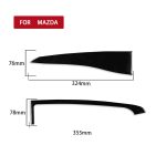 Für Mazda 3 Axela 2010–2013 Auto-Zentraldisplay, dekorativer Aufkleber, linker Antrieb – Bild 2