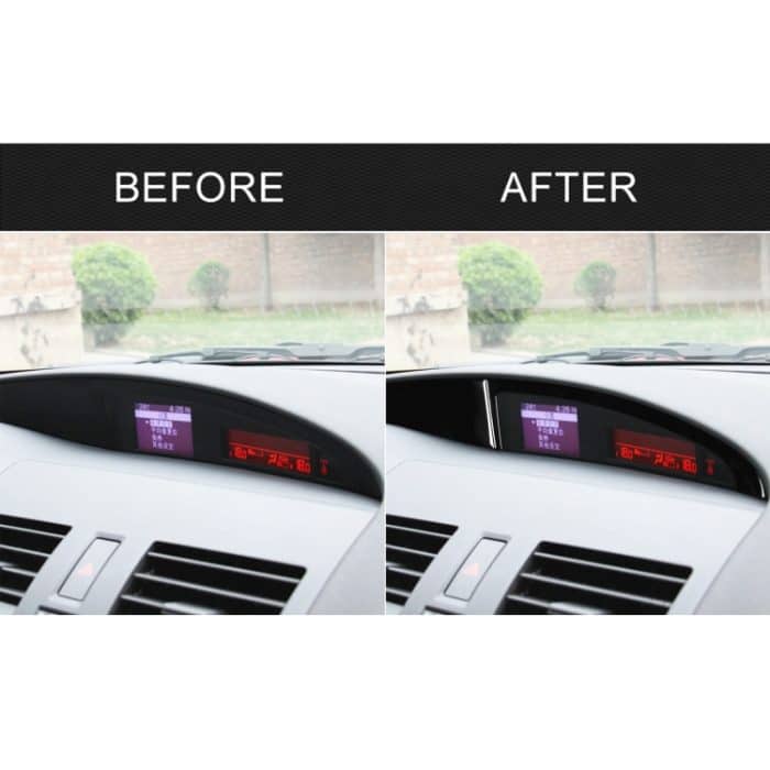 Für Mazda 3 Axela 2010–2013 Auto-Zentraldisplay, dekorativer Aufkleber, linker Antrieb – Bild 6