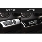 Für Mazda 3 Axela 2010-2013 Auto-Scheinwerferschalter-Panel-Set, dekorativer Aufkleber, Linksantrieb – Bild 6