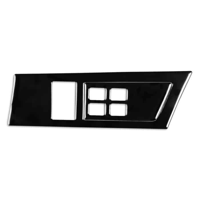 CRP1697.jpg Für Mazda 3 Axela 2010–2013 Auto-Scheinwerferschalter-Panel-Set, dekorativer Aufkleber, Rechtsantrieb – Bild 1