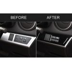 Für Mazda 3 Axela 2010–2013 Auto-Scheinwerferschalter-Panel-Set, dekorativer Aufkleber, Rechtsantrieb – Bild 6