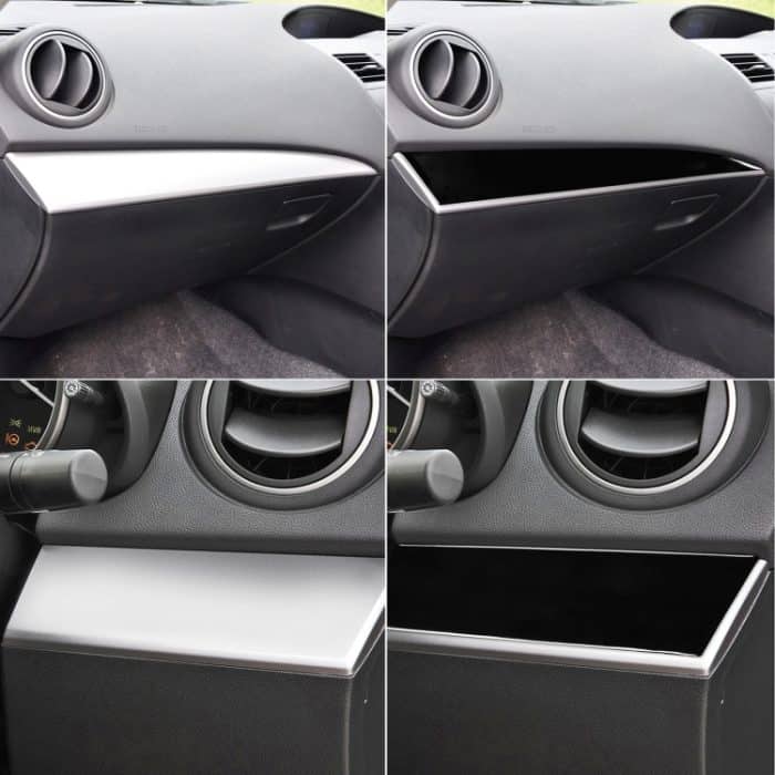 Für Mazda 3 Axela 2010-2013 2 in 1 Auto Beide Seiten des Instrumentensatzes Dekorativer Aufkleber, Rechtsantrieb – Bild 6