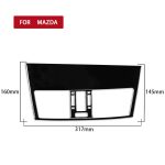 Für Mazda 3 Axela 2010–2013 2-in-1-Auto-Zentralentlüftungsset, ein dekorativer Aufkleber, linker Antrieb – Bild 2