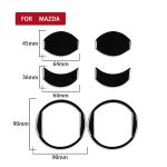 Für Mazda 3 Axela 2010-2013 Auto AC Luftauslass Dekorativer Aufkleber, Links- und Rechtsantrieb Universal – Bild 2