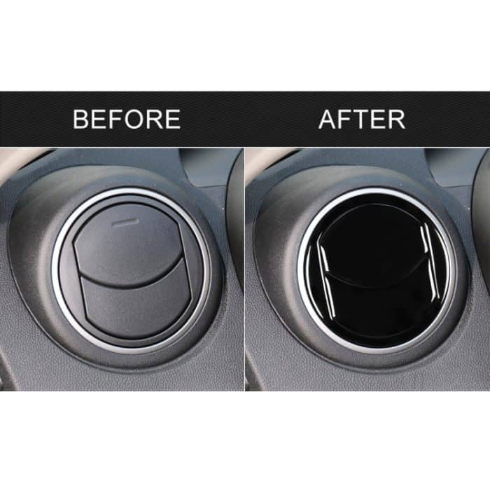 Für Mazda 3 Axela 2010-2013 Auto AC Luftauslass Dekorativer Aufkleber, Links- und Rechtsantrieb Universal – Bild 6