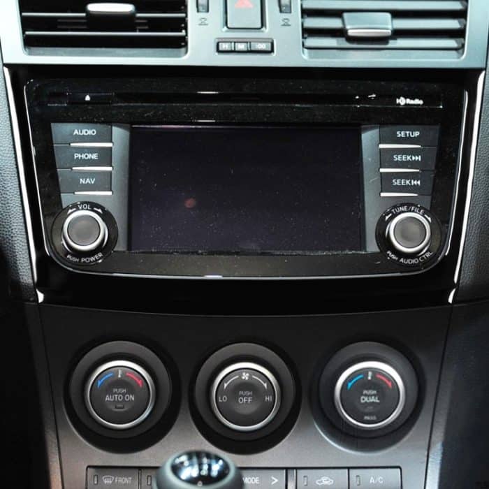 Für Mazda 3 Axela 2010-2013 Autonavigation Außenrahmen Dekorativer Aufkleber, Links- und Rechtsantrieb Universal – Bild 5