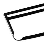 Für Mazda 3 Axela 2010-2013 Autonavigation Innenrahmen Dekorativer Aufkleber, Links- und Rechtsantrieb Universal – Bild 3