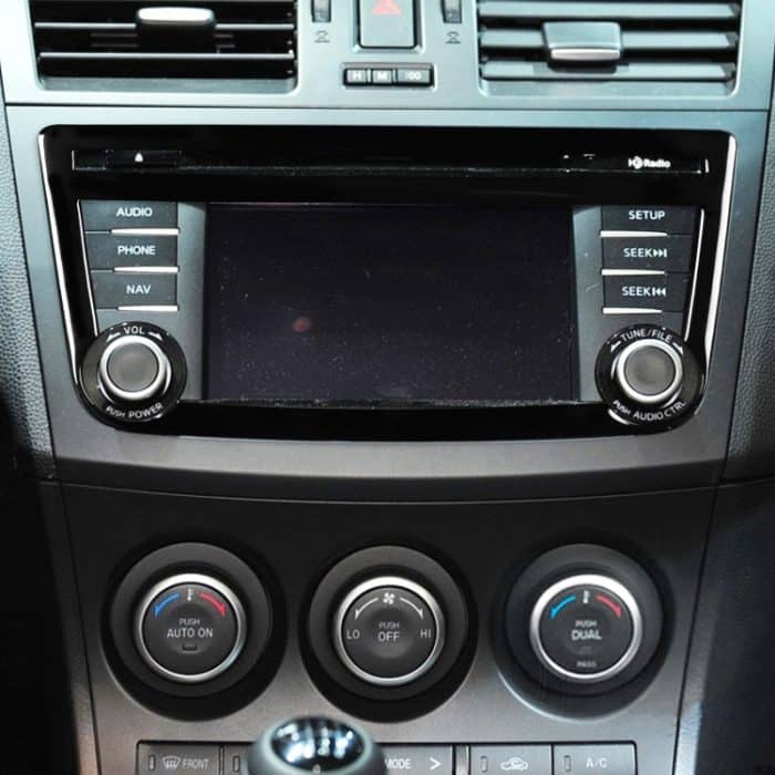 Für Mazda 3 Axela 2010-2013 Autonavigation Innenrahmen Dekorativer Aufkleber, Links- und Rechtsantrieb Universal – Bild 5