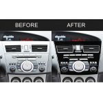 Für Mazda 3 Axela 2010–2013 4-in-1-Autoradio mit zentraler Steuerung, dekorativer Aufkleber, Linksantrieb – Bild 6