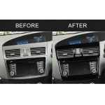 Für Mazda 3 Axela 2010-2013 5-in-1-Auto-Zentralsteuerungs-Navigationsset Ein dekorativer Aufkleber, Rechtsantrieb – Bild 6