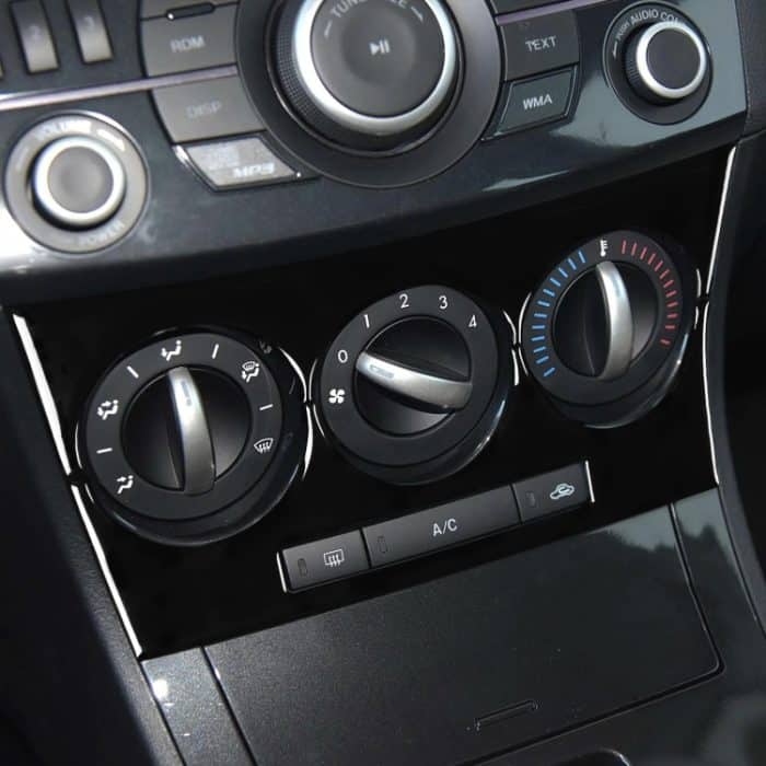 Für Mazda 3 Axela 2010-2013 Auto AC Taste B Dekorativer Aufkleber, Links- und Rechtsantrieb Universal – Bild 5