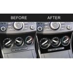 Für Mazda 3 Axela 2010-2013 Auto AC Taste B Dekorativer Aufkleber, Links- und Rechtsantrieb Universal – Bild 6