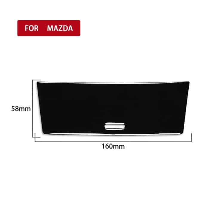 Für Mazda 3 Axela 2010–2013 Zigarettenanzünder-Abdeckung, dekorativer Aufkleber, Links- und Rechtsantrieb, universell – Bild 2
