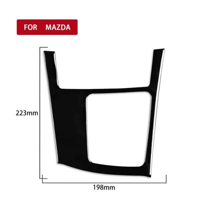 Für Mazda 3 Axela 2010-2013 Auto-Getrieberahmen-dekorativer Aufkleber, rechter Antrieb – Bild 2